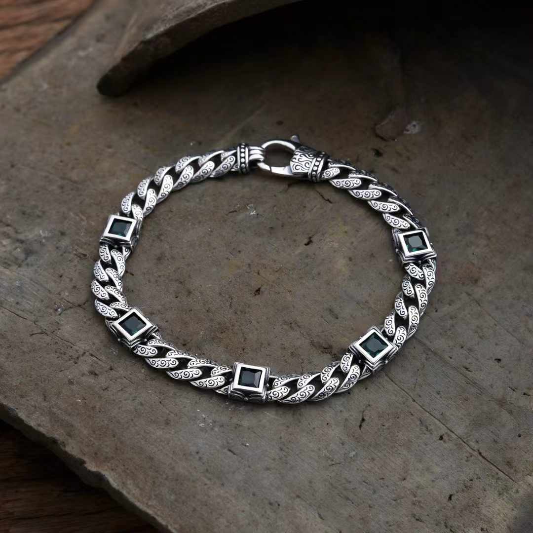 Dravos - Handcrafted Silver Bracelet