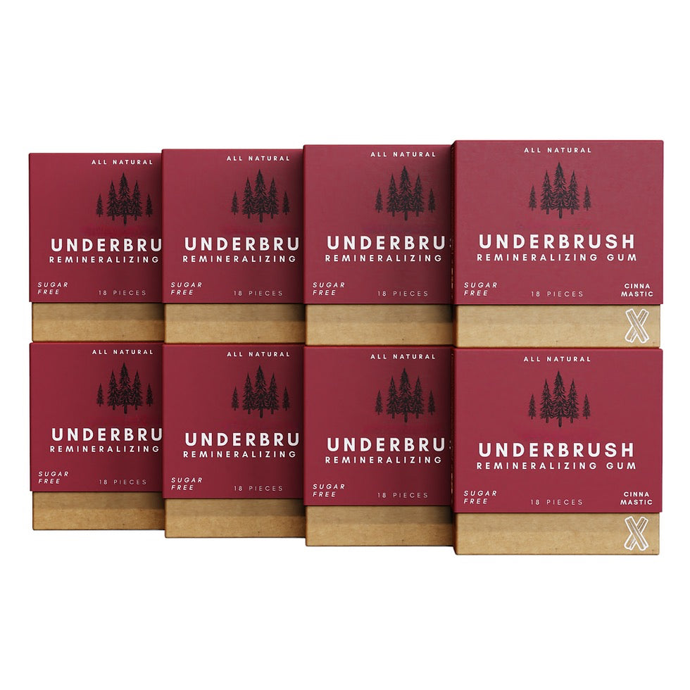 Meesue Underbrush Remineralizing Chewing Gum with Nano-Hydroxyapatite