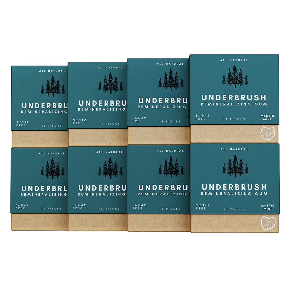 Meesue Underbrush Remineralizing Chewing Gum with Nano-Hydroxyapatite