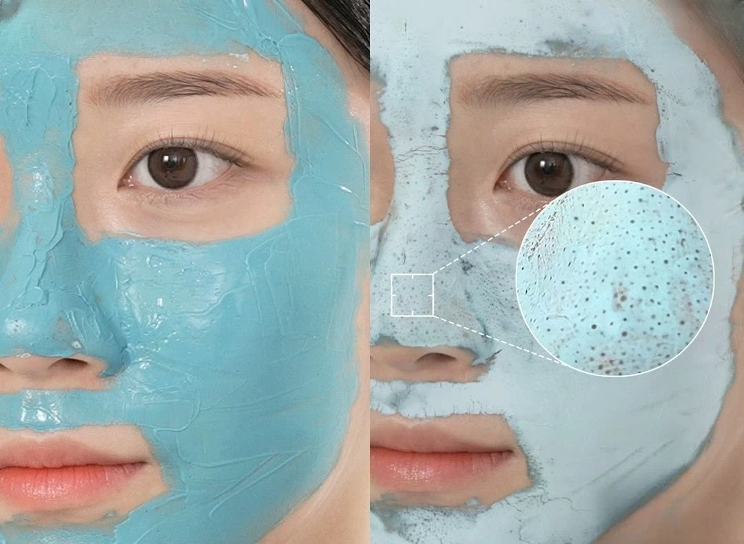 Meesue Zero Pore Blackhead Mud Mask with Charcoal, Kaolin Clay & Volcanic Ash
