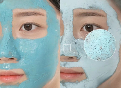 Meesue Zero Pore Blackhead Mud Mask with Charcoal, Kaolin Clay & Volcanic Ash