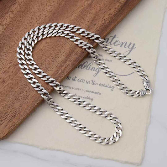 Vardo - Silver Cuban Link Necklace