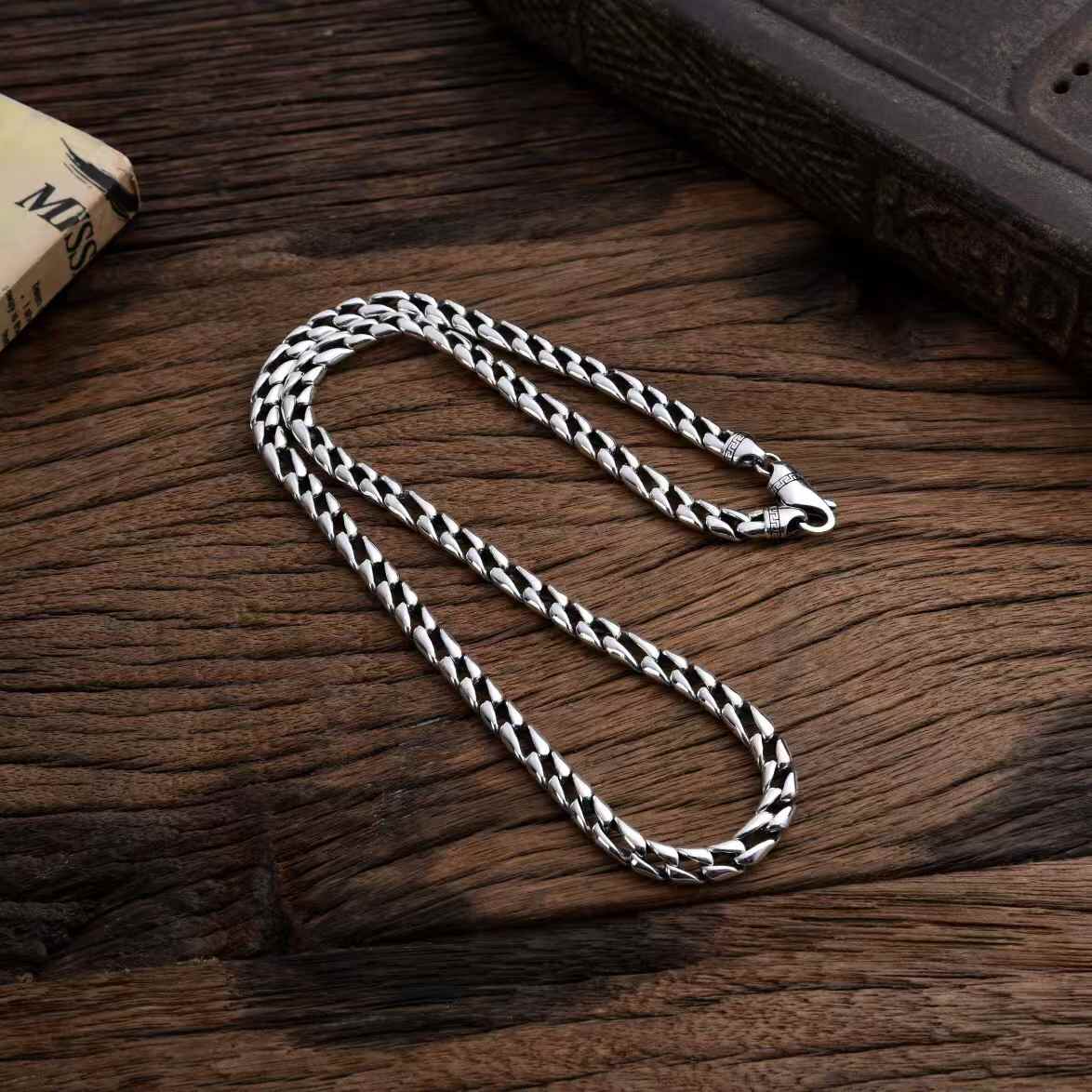 Vexor - Handcrafted Silver Necklace