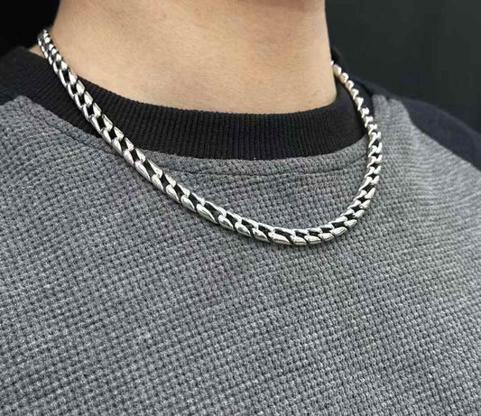 Vexor - Handcrafted Silver Necklace