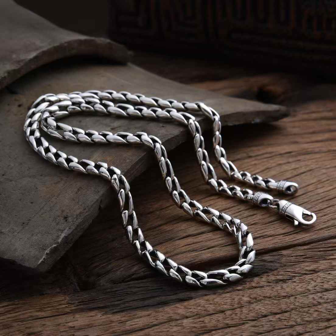 Vexor - Handcrafted Silver Necklace