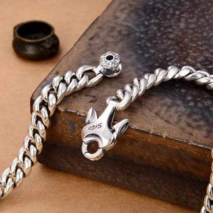 Astrix - Handcrafted Silver Cuban Necklace
