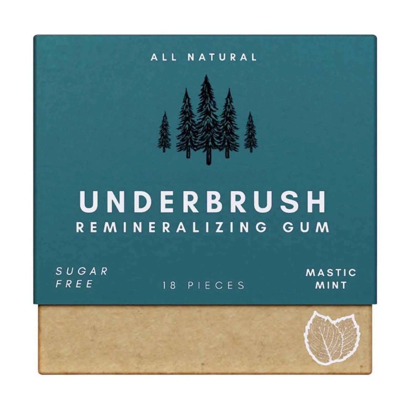 Meesue Underbrush Remineralizing Chewing Gum with Nano-Hydroxyapatite