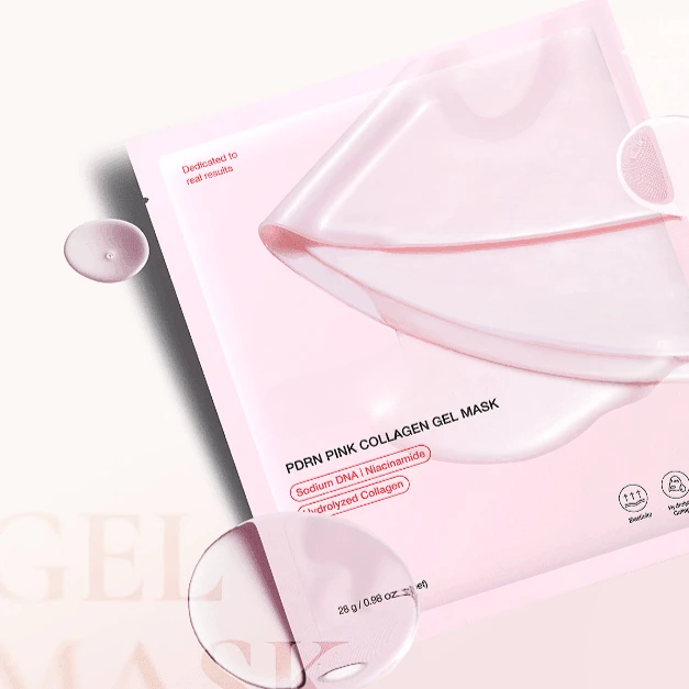 Meesue PDRN Pink Collagen Gel Mask 4pc