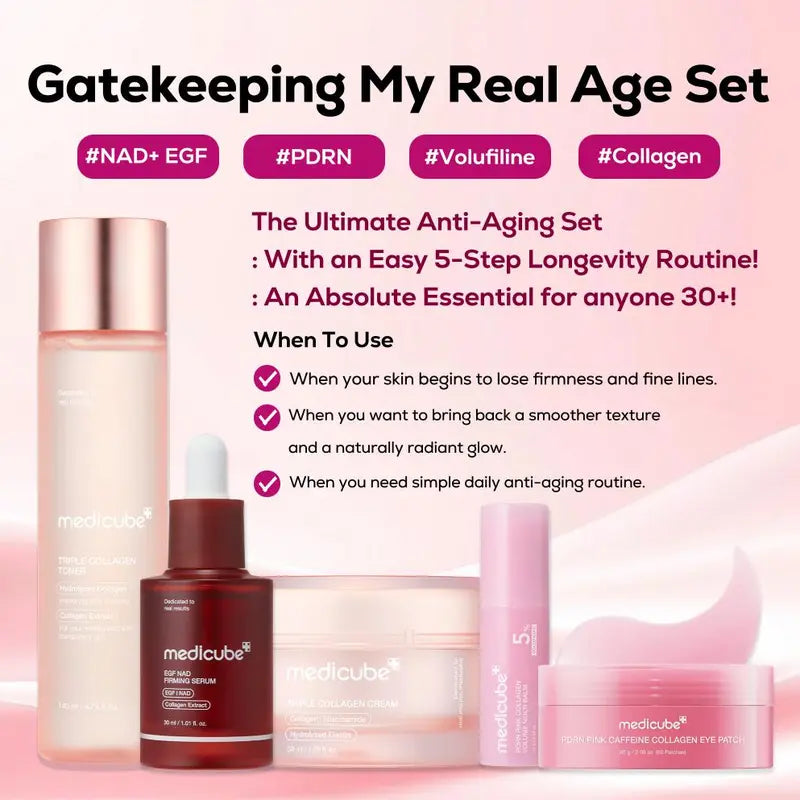 Ageless Skin 5-Step Longevity Set