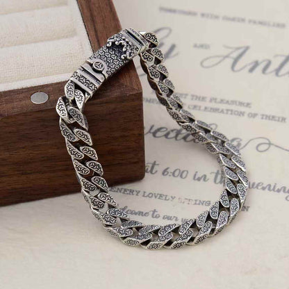 ZhenYin - Cuban Link Silver Bracelet