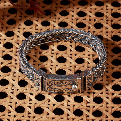 Lume - Men's Woven Amulet Bracelet
