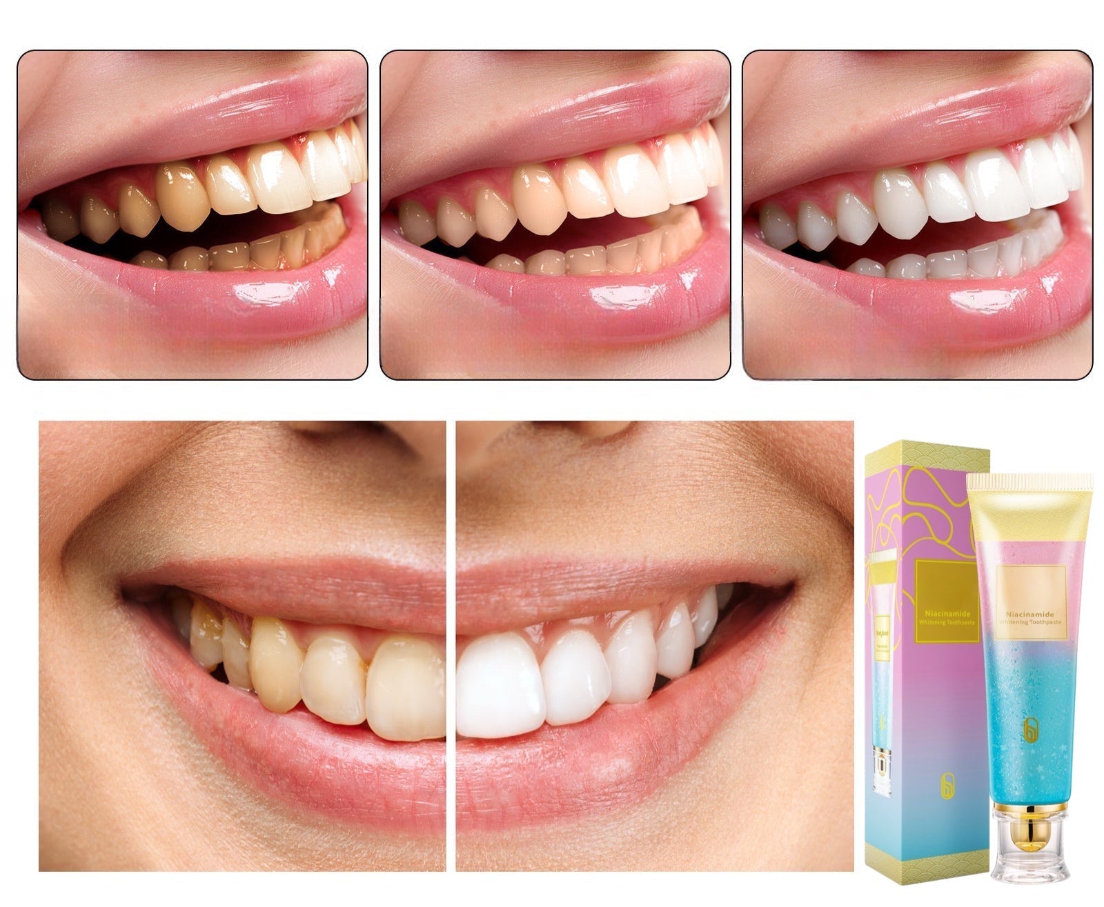 Meesue Niacinamide Whitening Toothpaste with Triple Whitening Complex