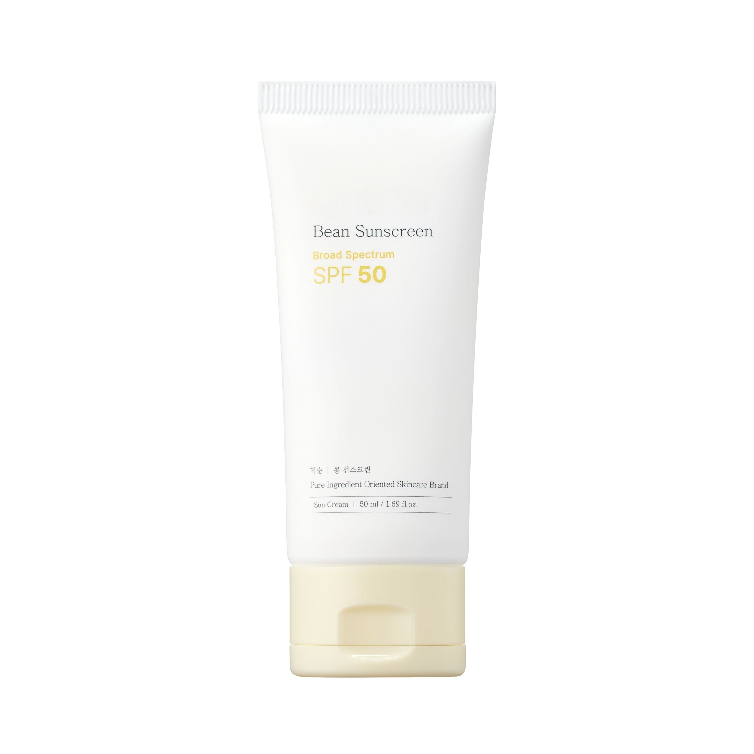 Meesue Bean Sunscreen Broad Spectrum SPF 50 with Soybean Extract for Sensitive Skin