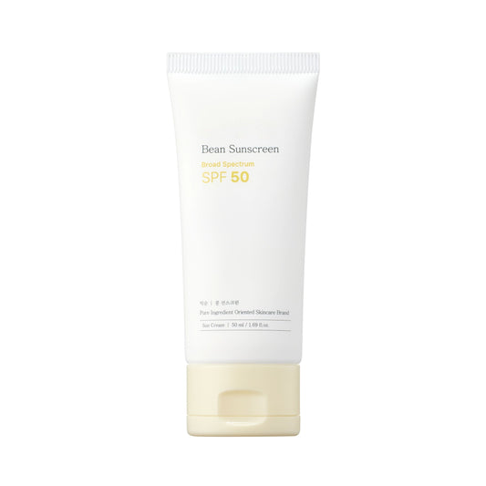 Meesue Bean Sunscreen Broad Spectrum SPF 50 with Soybean Extract for Sensitive Skin