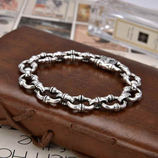 Vantor - Titan Link Silver Bracelet