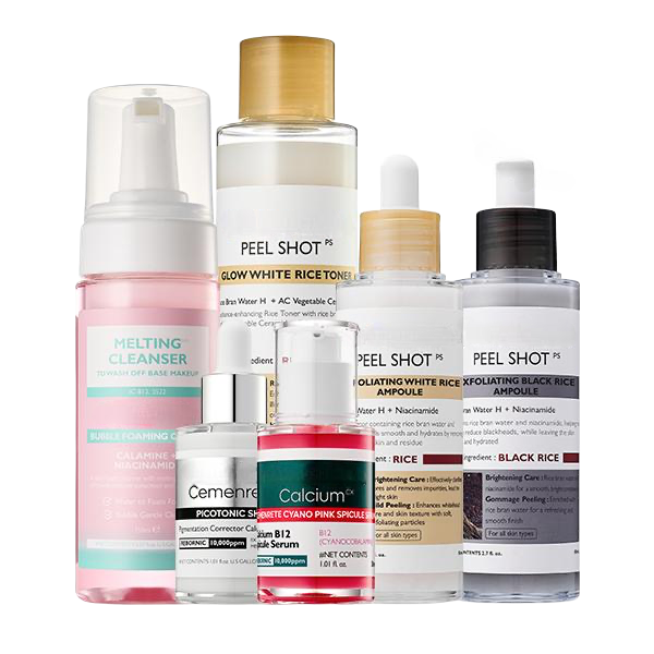 Meesue Lumi Glow Triple Pore Care Skincare Set for Pores, Blemishes & Skin Texture
