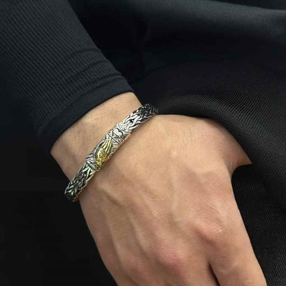 Orion - Handcrafted Silver Bracelet