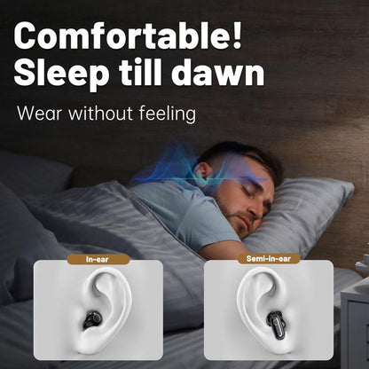 Meesue™ 4-in-1 Sleep Wireless Earbuds – Two Sets in One Case