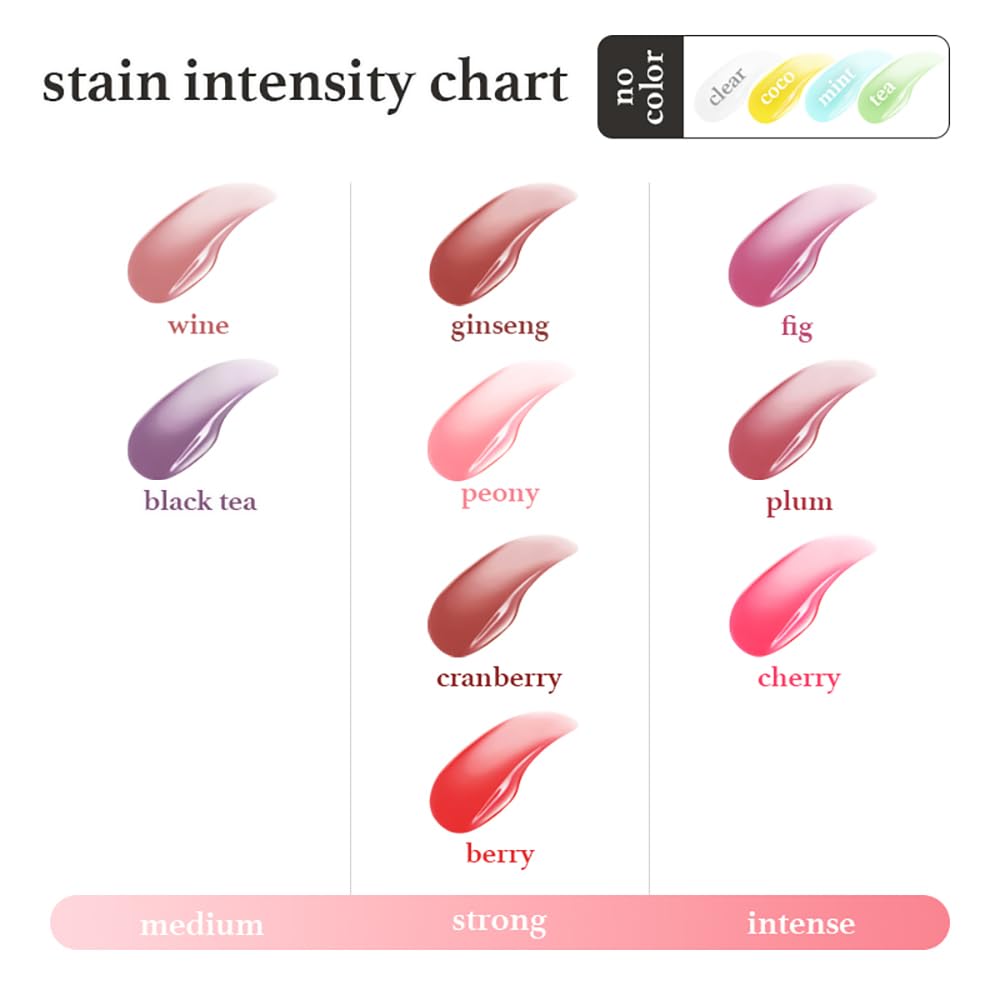 Meesue Korean Lip Oil Trio – Appleberry, Appleplum & Applewine, Sheer Tinted Gloss Set