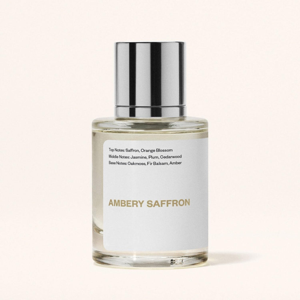 Meesue Ambery Saffron Eau de Parfum featuring Warm Spicy Woody Notes, Vegan