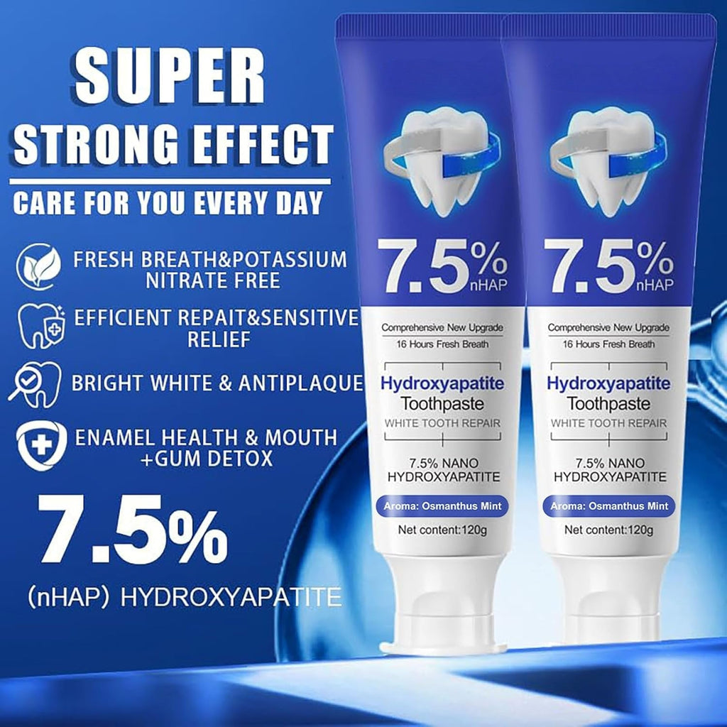 Meesue Nano Hydroxyapatite Toothpaste with 7.5% nHAP for Enamel Remineralization Care