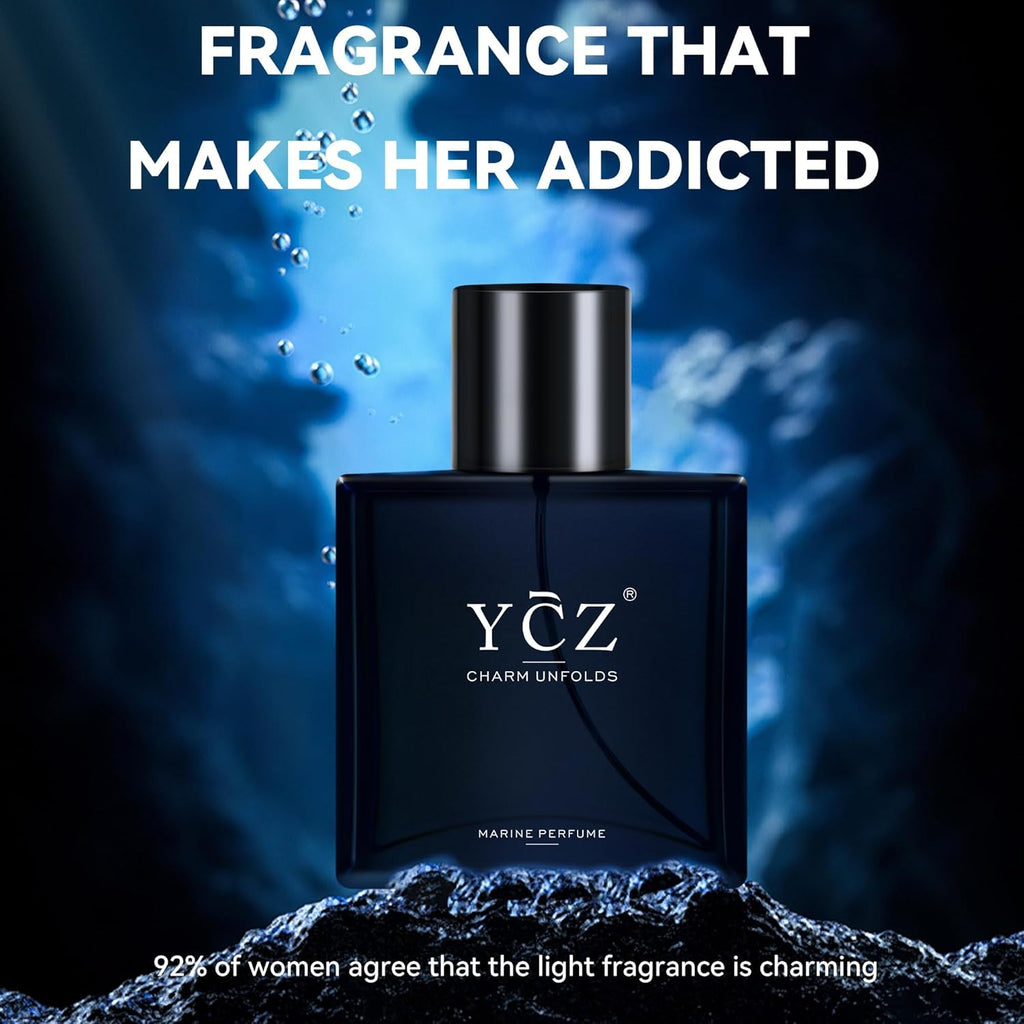 Meesue YCZ Charm Unfolds Marine Eau de Parfum Unisex Scent 50mL / 1.7 fl oz