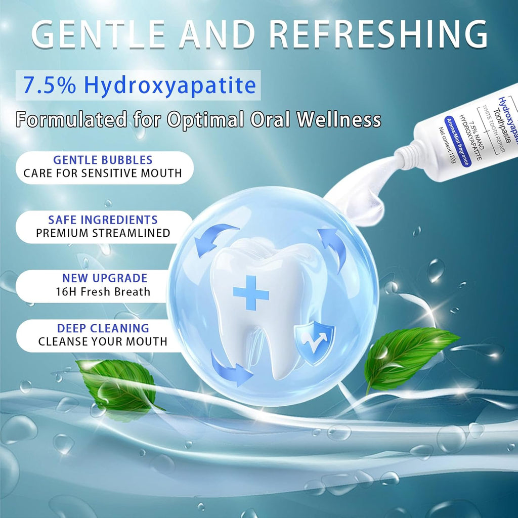 Meesue Nano Hydroxyapatite Toothpaste with 7.5% nHAP for Enamel Remineralization Care