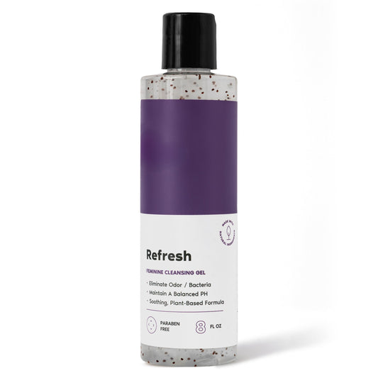 Meesue pH Balancing Refresh Plant-Based Intimate Body Wash for Sensitive Skin 8 oz
