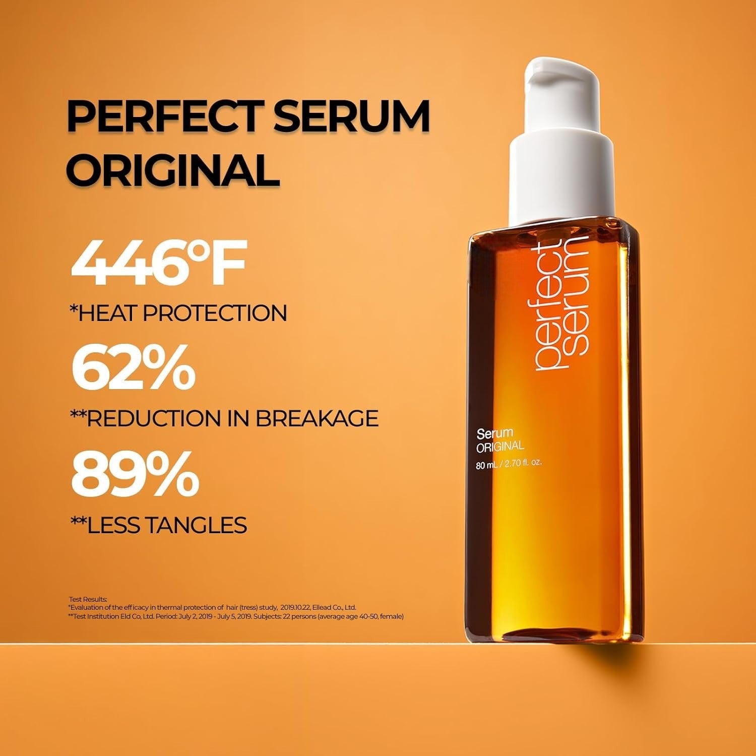 Meesue Perfect Serum Original Hair Oil with Argan Oil for Frizzy and Dry Hair 80mL