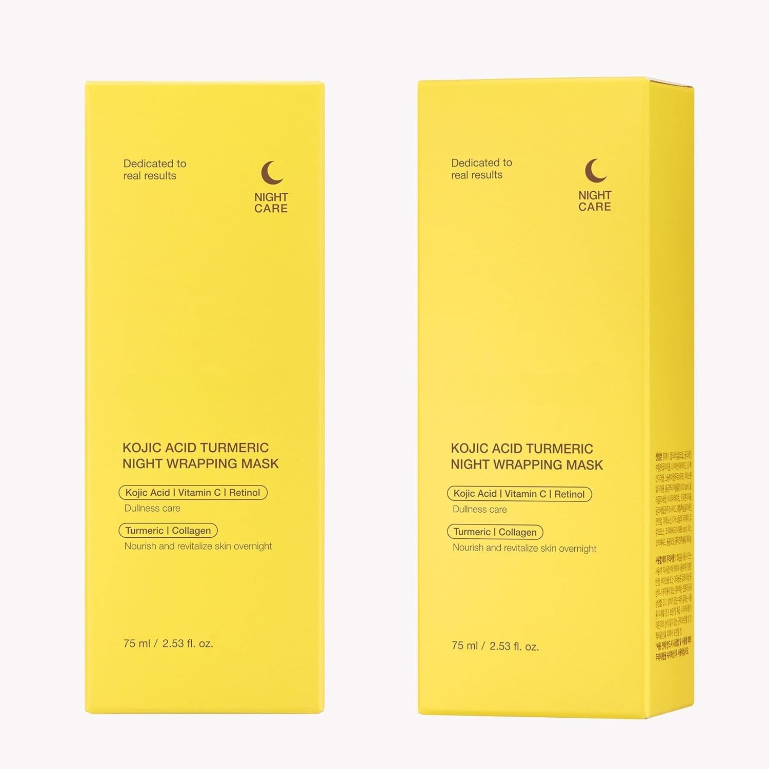 Meesue Kojic Acid & Turmeric Overnight Peel-Off Mask featuring Vitamin C & Retinol