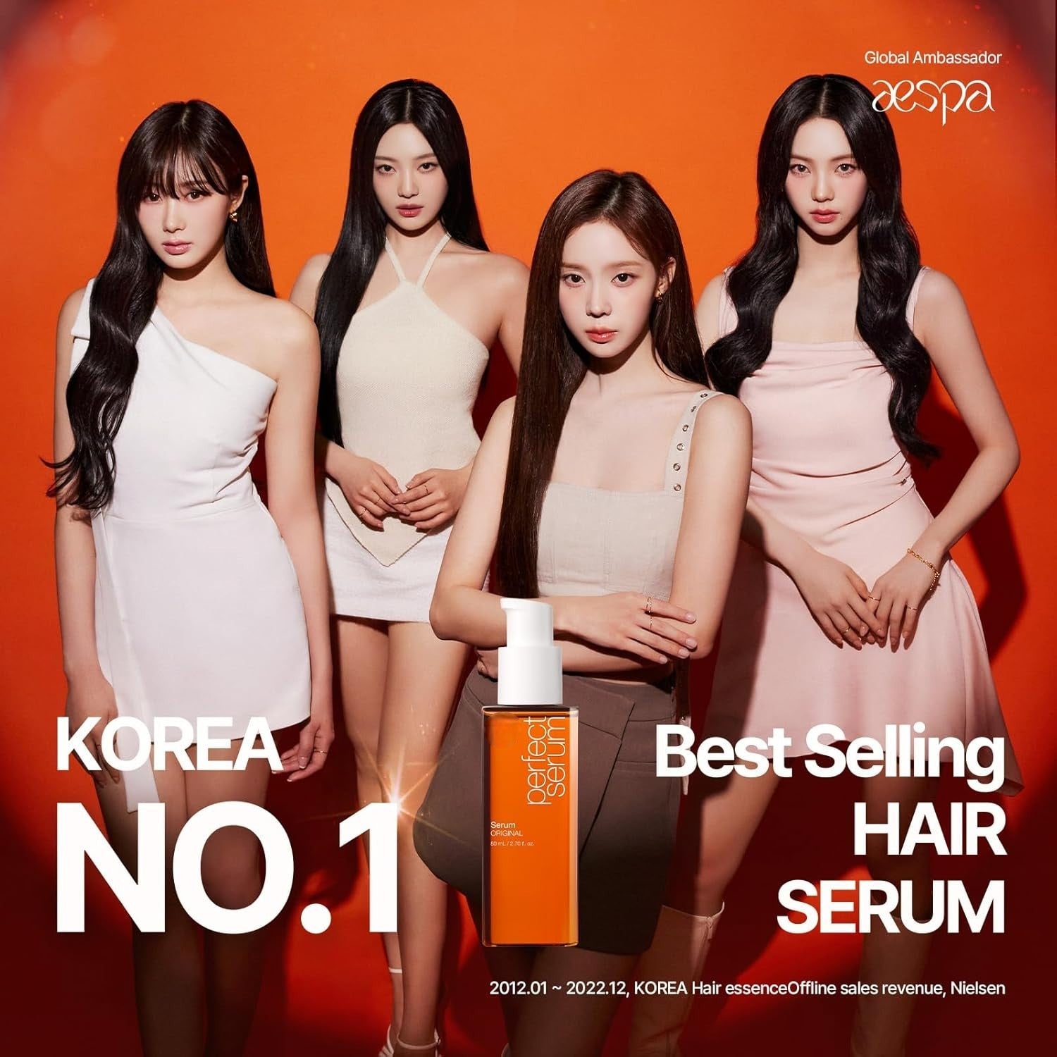 Meesue Perfect Serum Original Hair Oil with Argan Oil for Frizzy and Dry Hair 80mL