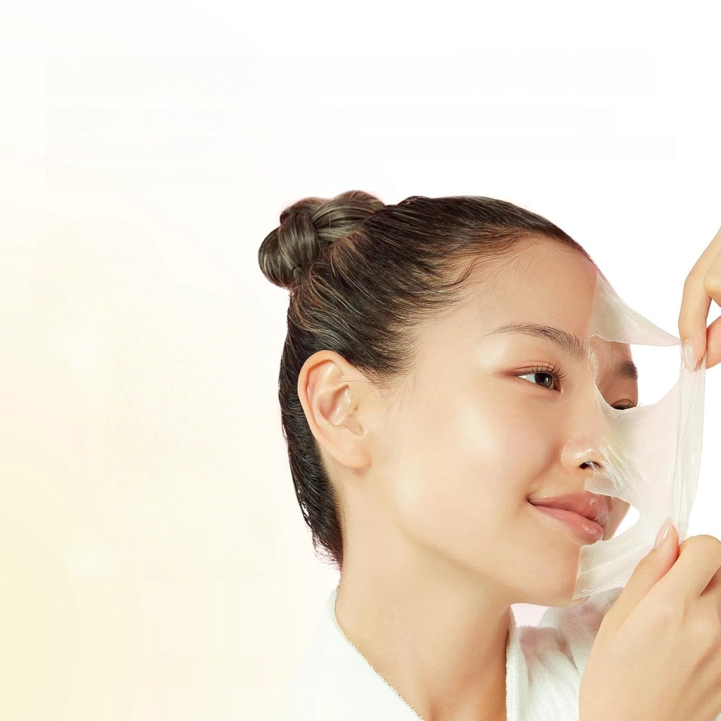 Meesue Kojic Acid & Turmeric Overnight Peel-Off Mask featuring Vitamin C & Retinol