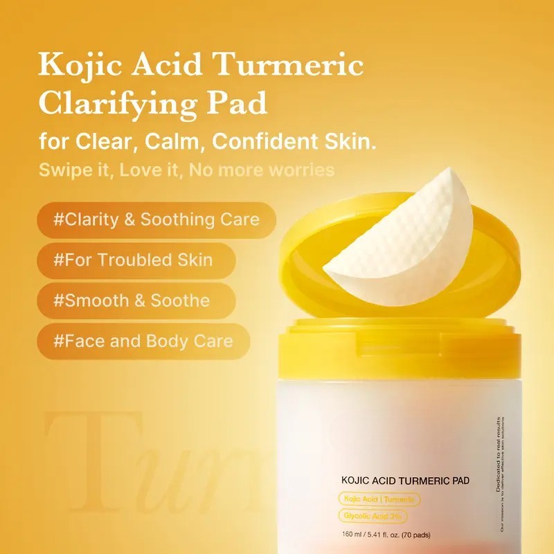 Meesue Kojic Acid Renew & Smooth Duo for Troubled Skin with Turmeric and Niacinamide