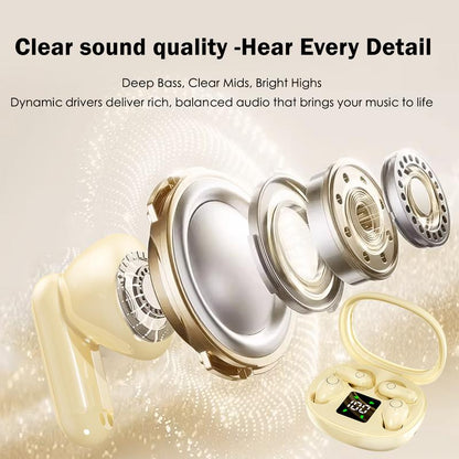 Meesue™ 4-in-1 Sleep Wireless Earbuds – Two Sets in One Case