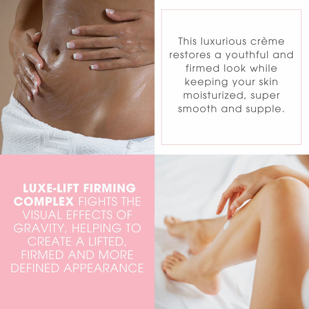 Meesue Champagne Firming Body Cream — Luxe-Lift Complex & Pink Pepperslim Firming Formula