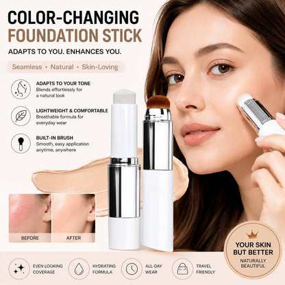 Korean Color-Changing Foundation Stick