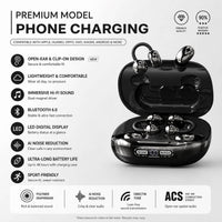 Meesue™ Power Bank & Ear Clip Type & Sleeping Type 3-in-1 Wireless Bluetooth Headphones