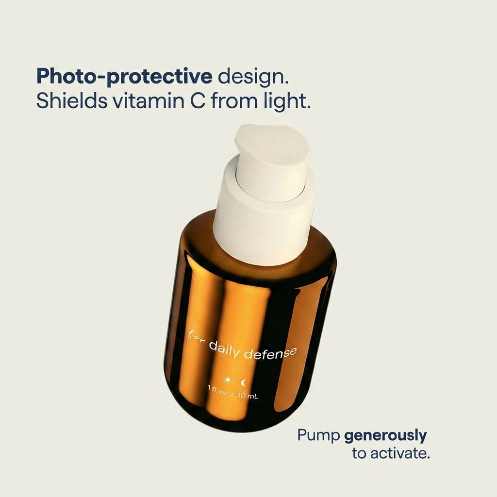 Meesue Daily Defense 15% Vitamin C Serum for Dull Skin, Skin Tone & Radiance