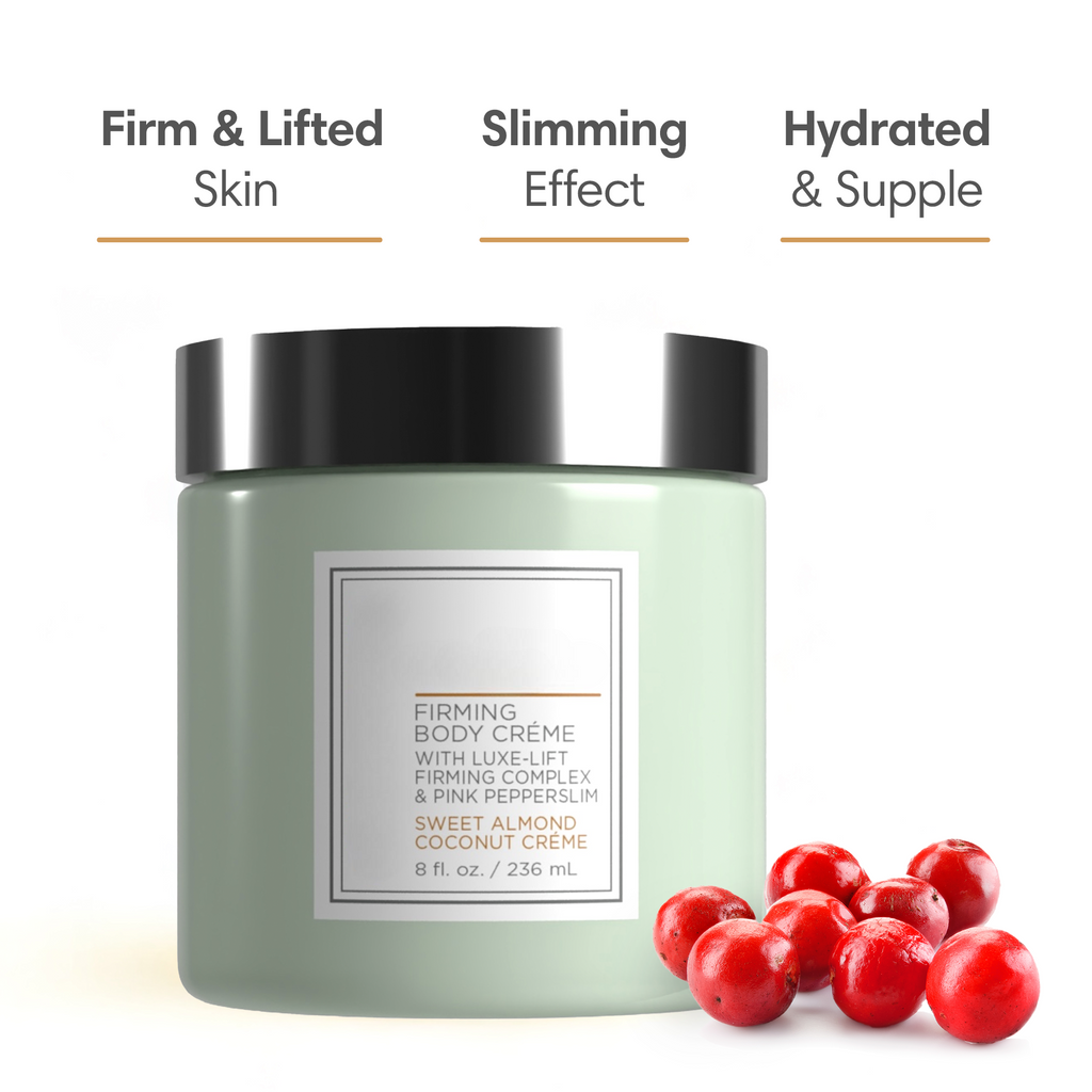 Meesue Champagne Firming Body Cream — Luxe-Lift Complex & Pink Pepperslim Firming Formula