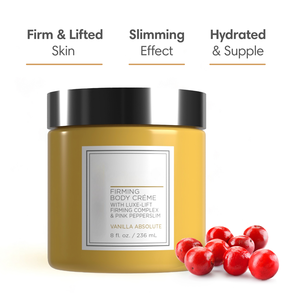 Meesue Champagne Firming Body Cream — Luxe-Lift Complex & Pink Pepperslim Firming Formula