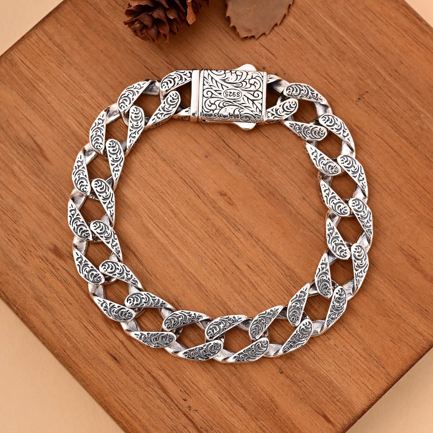 Xiong- Eternal Forest Cuban Bracelet