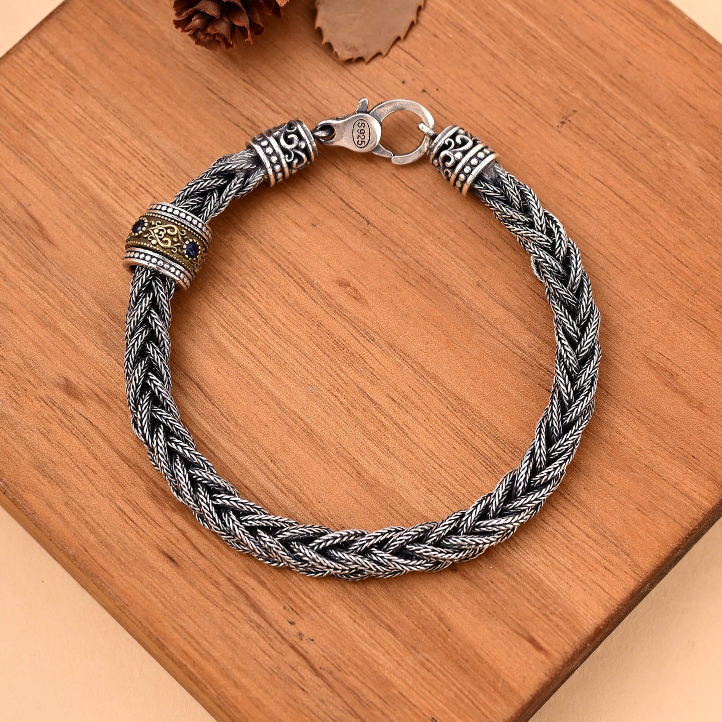 Yunqi- Silver Braided Bracelet