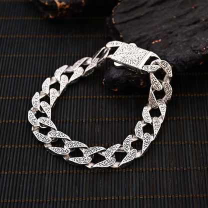 Xiong- Eternal Forest Cuban Bracelet