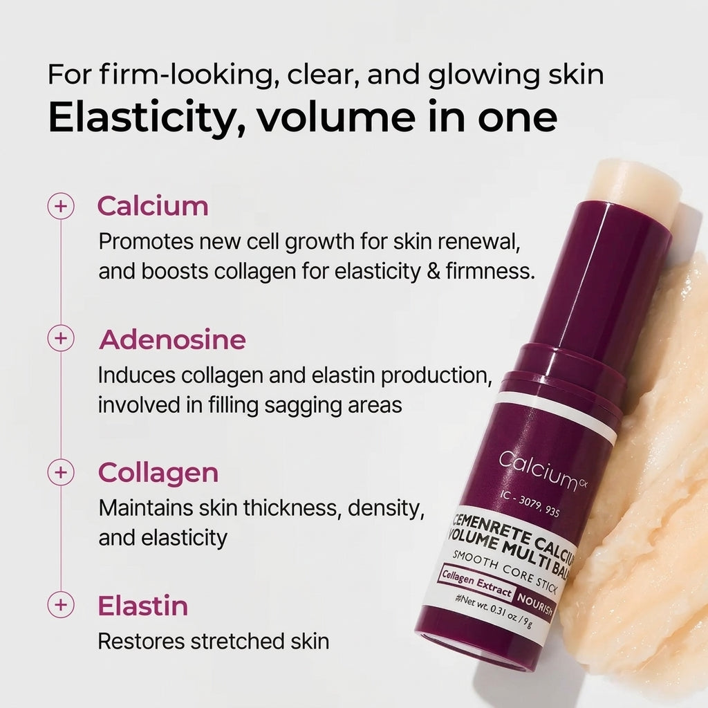 Meesue Collagen Boost Skincare Set with Calcium, Hyaluronic Acid & Elastin for Wrinkles and Lifting