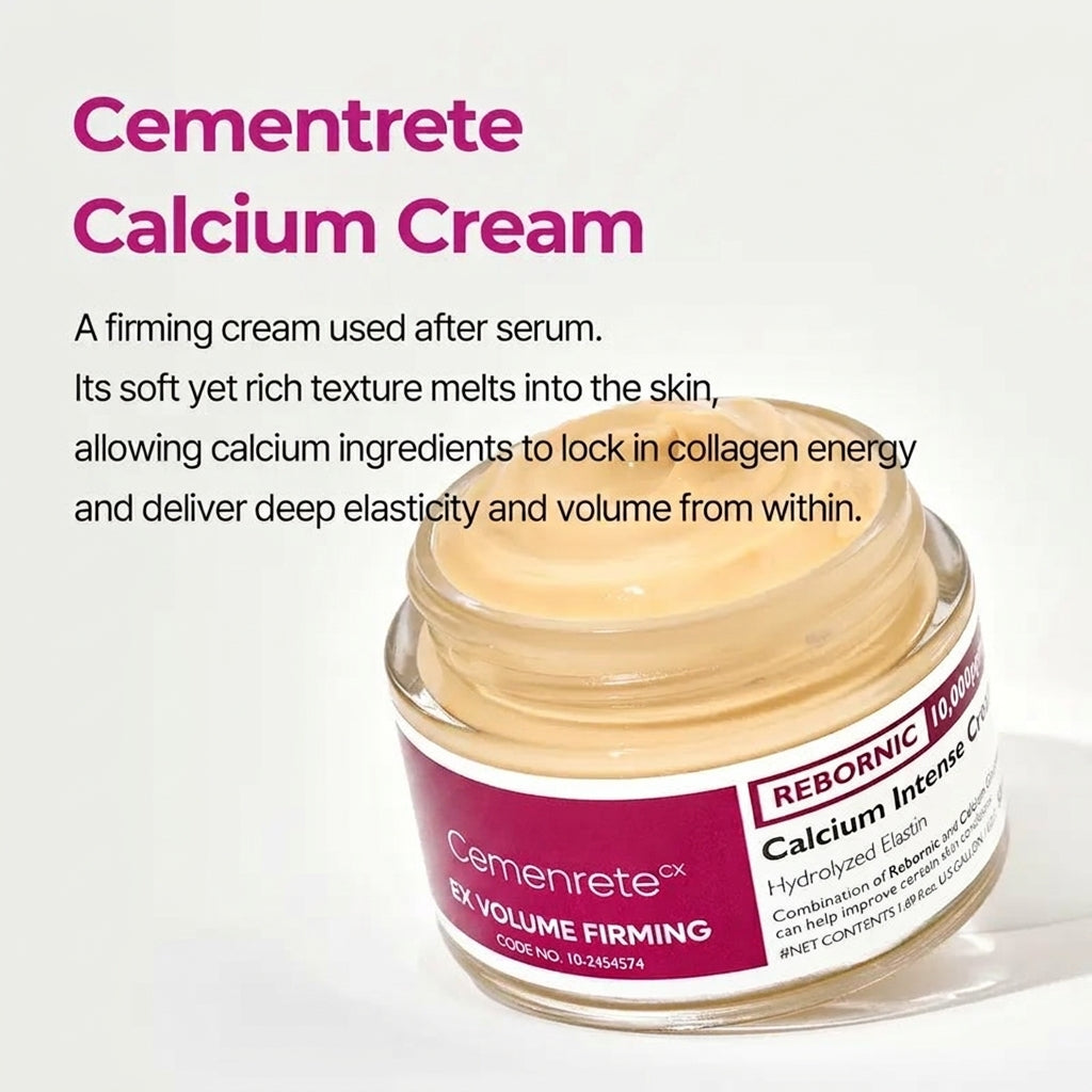 Meesue Collagen Boost Skincare Set with Calcium, Hyaluronic Acid & Elastin for Wrinkles and Lifting