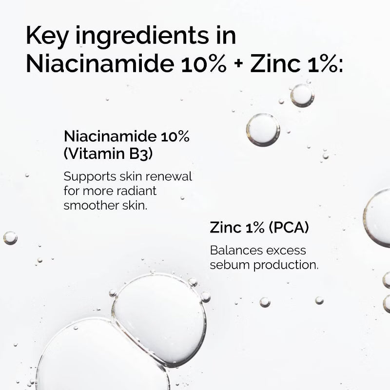 Meesue Niacinamide 10% Plus Zinc 1% Serum for Blemish-Prone & Uneven Skin 120mL