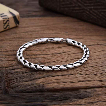 Ferrosilva - Handcrafted Silver Chain Bracelet