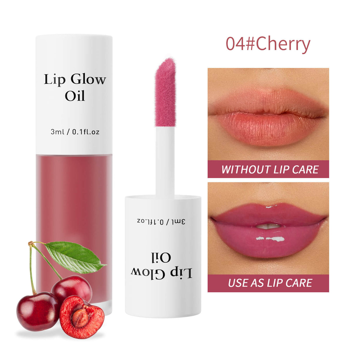 Glow Tint Lip Oil – Hydrating Color-Rich Lip Care