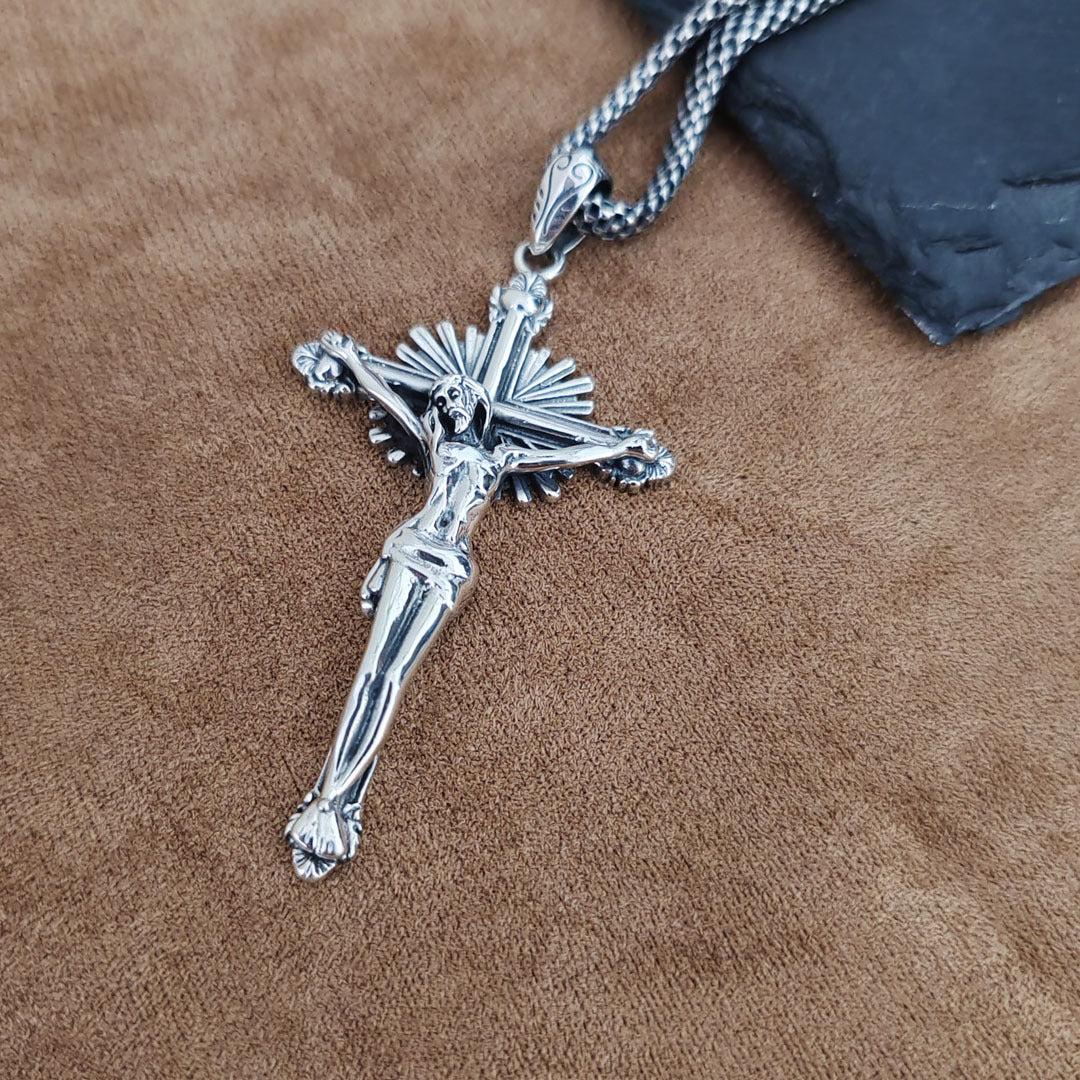 Zioro - Sterling Crucifix Pendant