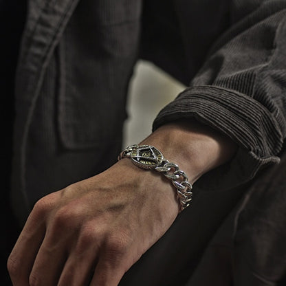 Avelor - Eye of Wisdom Silver Bracelet